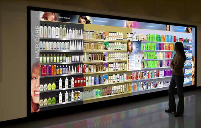 虛擬墻，虛擬墻技術，虛擬墻展示